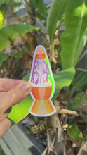 Load and play video in Gallery viewer, Ghost Lava Lamp Holographic Sticker
