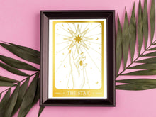 Load image into Gallery viewer, The Star Tarot Foil Print
