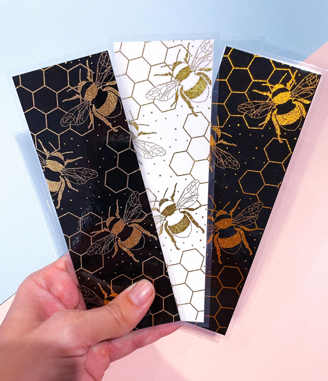 Bumblebee Foil Bookmark