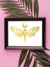 Load image into Gallery viewer, Death Moth Foil Print
