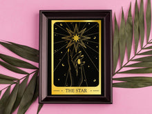 Load image into Gallery viewer, The Star Tarot Foil Print
