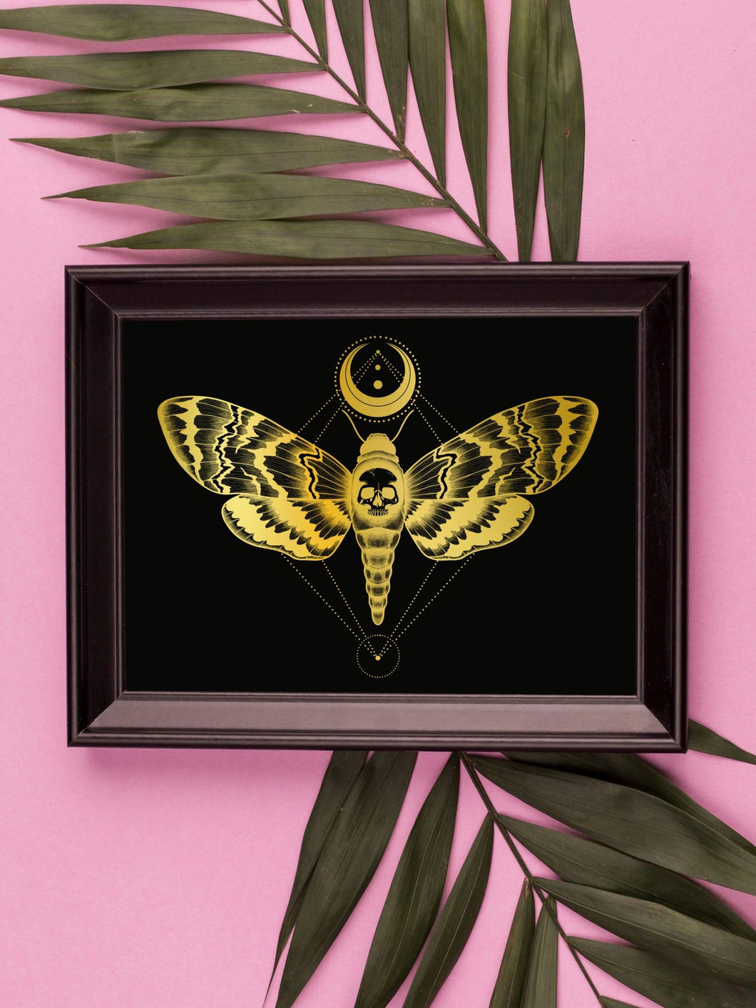 Death Moth Foil Print
