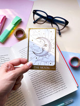 Load image into Gallery viewer, The Moon Tarot Bookmark
