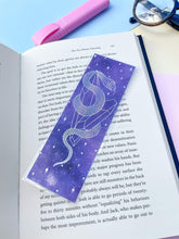 Load image into Gallery viewer, Snake Crystal Foil Bookmark
