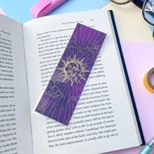 Load image into Gallery viewer, Sun Moon Foil Bookmark
