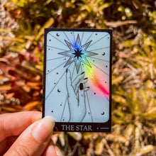 Load image into Gallery viewer, The Star Tarot Holographic Sticker
