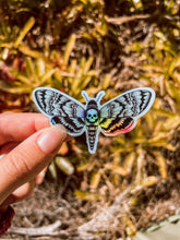 Load image into Gallery viewer, Death Moth Holographic Sticker
