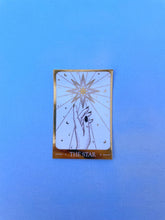 Load image into Gallery viewer, The Star Tarot Gold Foil Sticker
