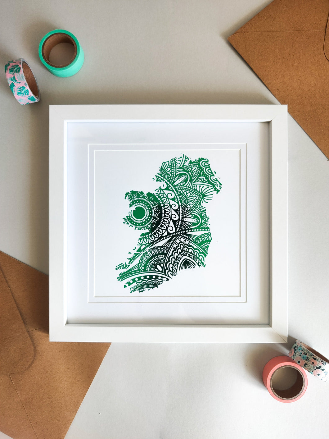 Ireland Foil Print