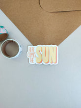 Load image into Gallery viewer, Here Comes The Sun Sticker

