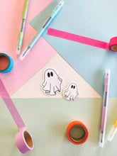 Load image into Gallery viewer, Cute Ghost Halloween Sticker
