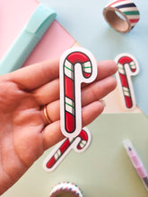 Load image into Gallery viewer, Christmas Candy Cane Sticker
