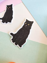 Load image into Gallery viewer, Black Cat Sticker
