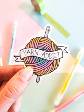 Load image into Gallery viewer, Yarn Addict Sticker

