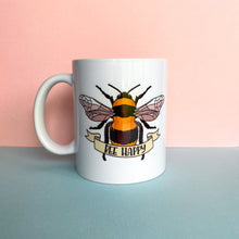 Load image into Gallery viewer, Bee Happy Mug
