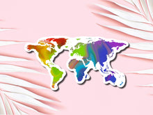 Load image into Gallery viewer, World Map Sticker
