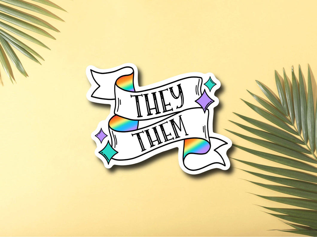 Pronoun Stickers
