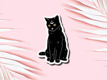 Load image into Gallery viewer, Mystic Black Cat Sticker
