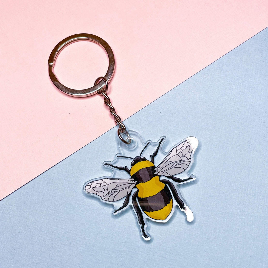 Bumblebee Acrylic Keychain