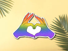 Load image into Gallery viewer, Pride Hands Sticker
