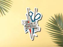 Load image into Gallery viewer, Weapons of Mass Creation Craft Sticker
