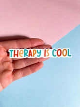 Load image into Gallery viewer, Therapy is Cool Sticker
