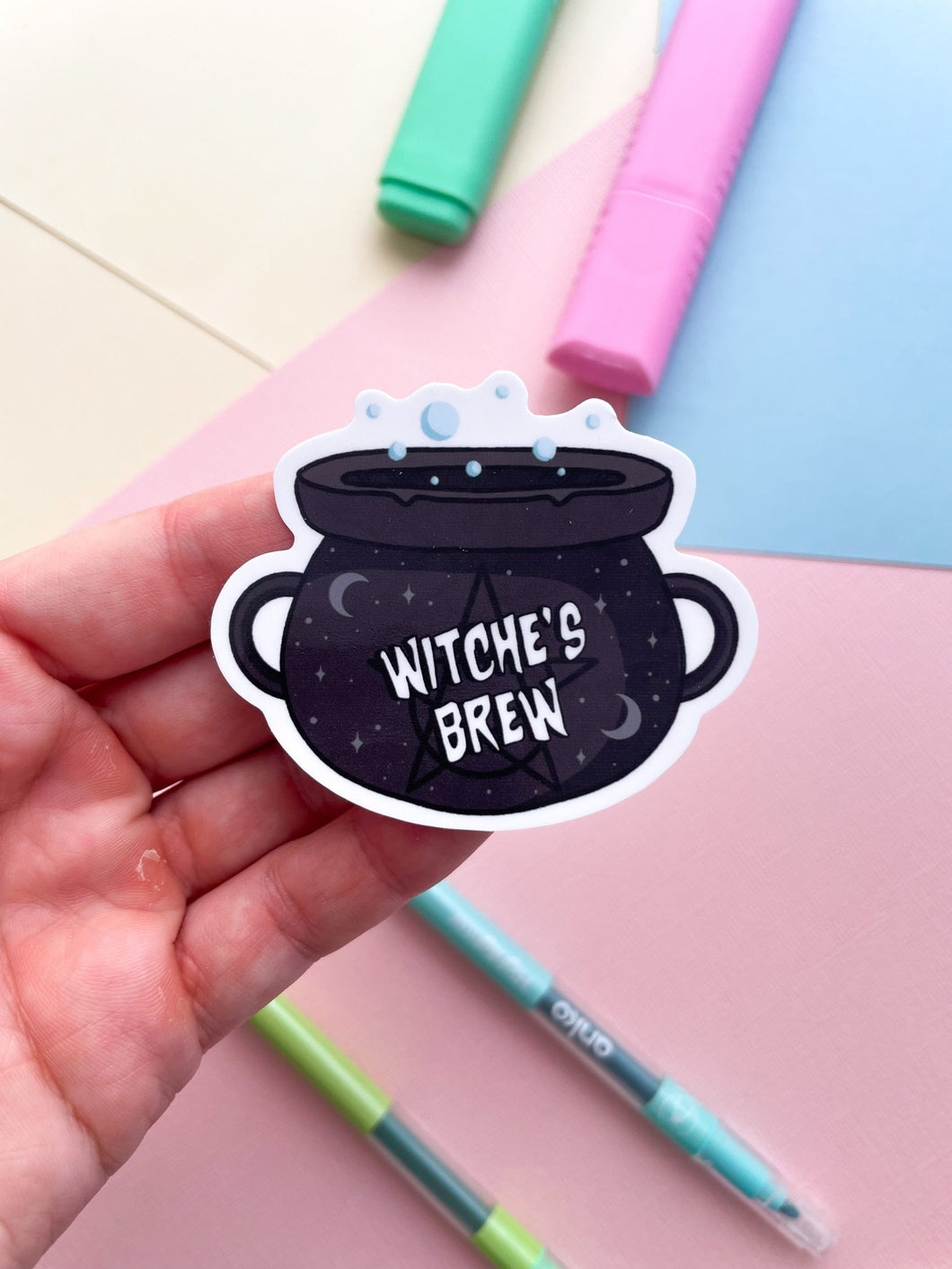 Witche’s Brew Halloween Sticker