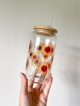 Load image into Gallery viewer, Sunflower Beer Can Glass
