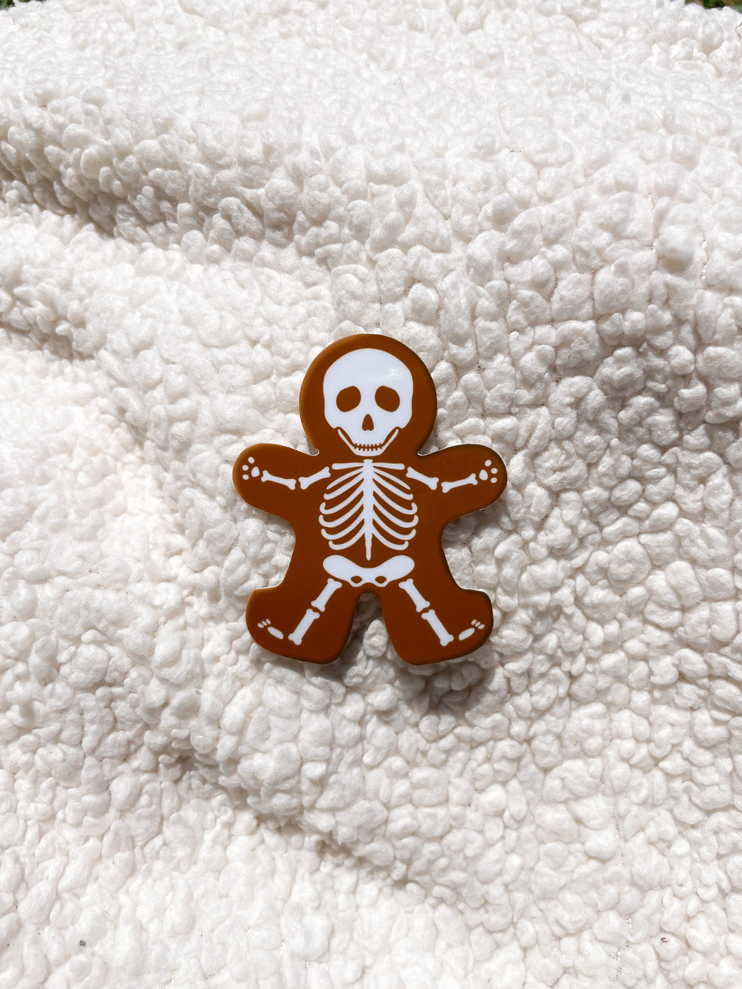 Gingerbread Skeleton Stickers