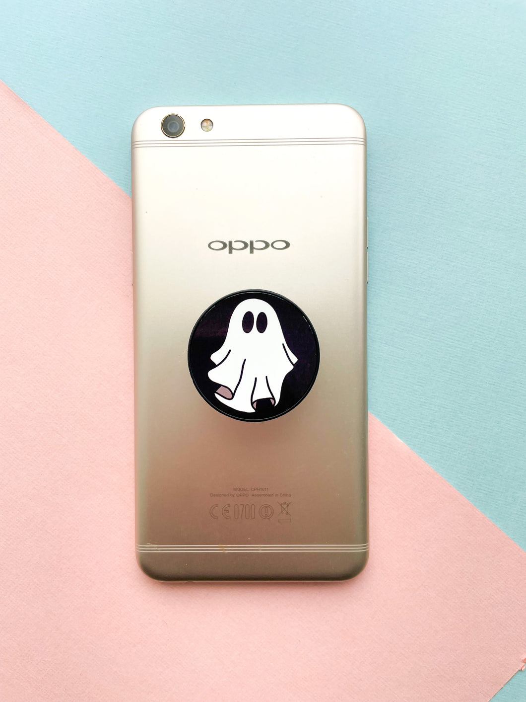 Cute Ghost Halloween Phone Grip