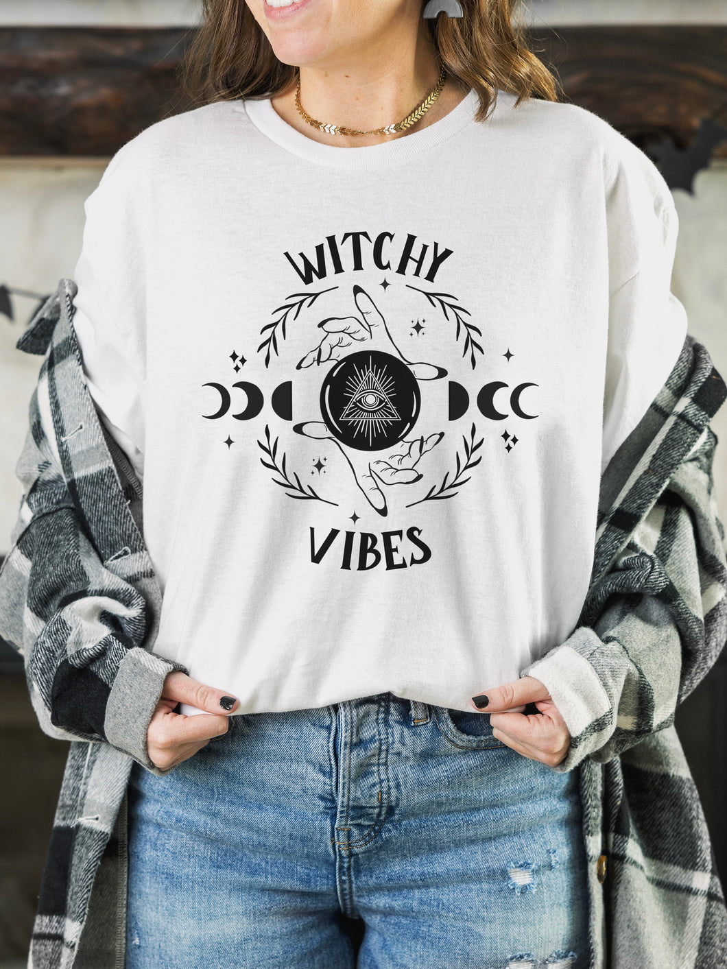 Witchy Vibes Vinyl T-Shirt