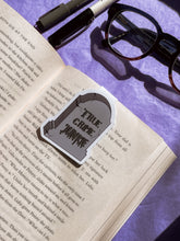 Load image into Gallery viewer, True Crime Junkie Magnetic Bookmark
