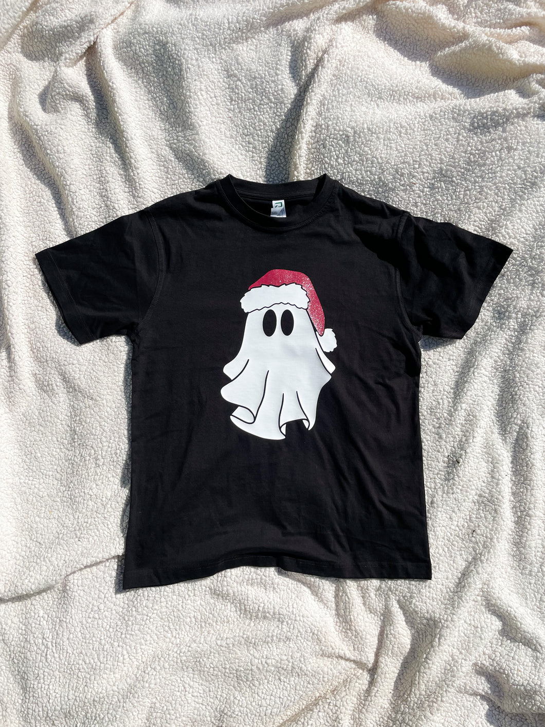 Christmas Ghost Vinyl T-Shirt