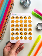Load image into Gallery viewer, Cute Pumpkin Sticker Sheet
