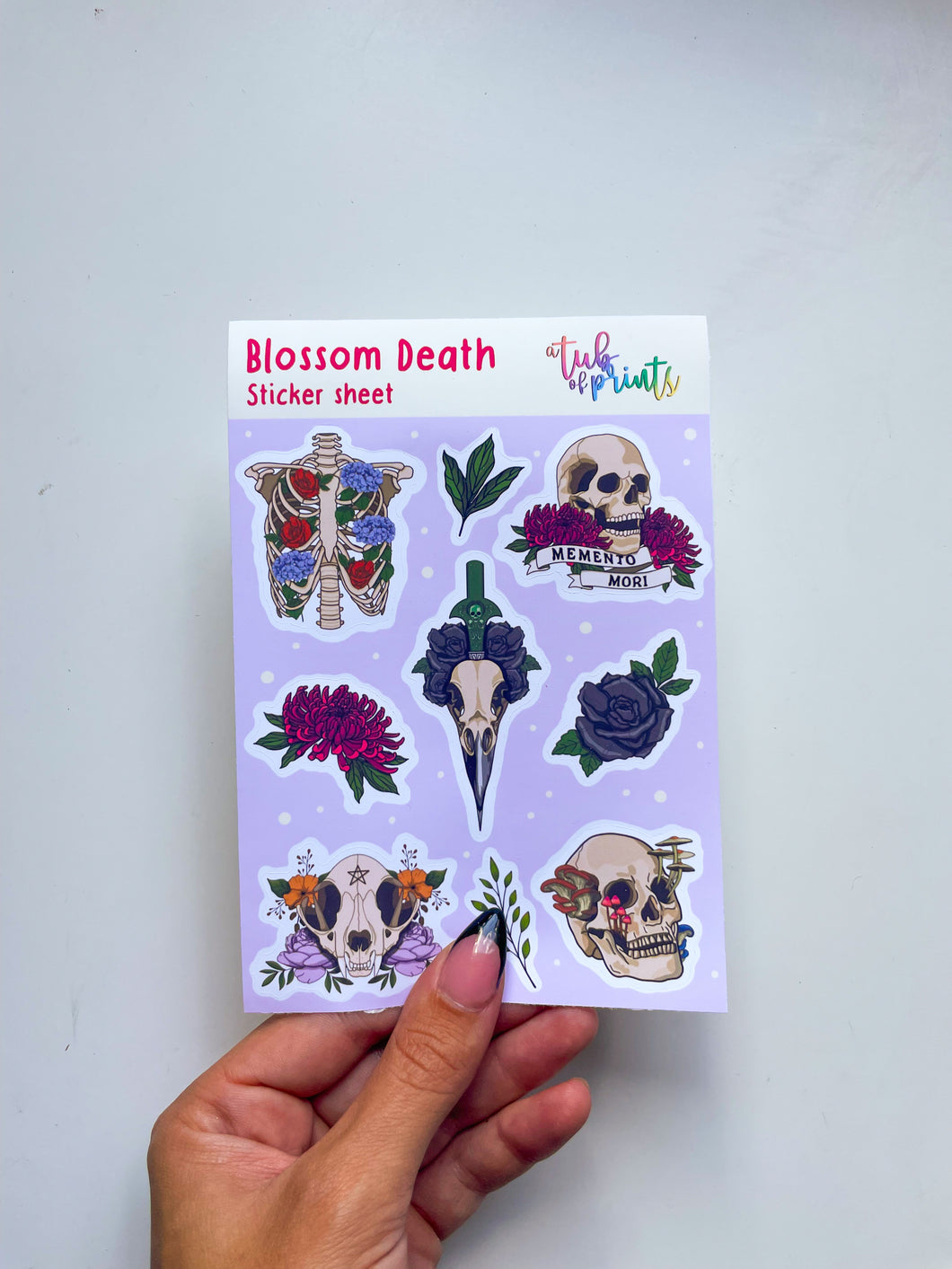 Blossom Death Sticker Sheet