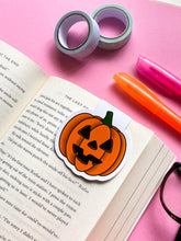 Load image into Gallery viewer, Pumpkin Magnetic Bookmark
